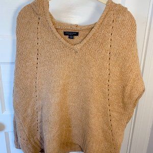 American Eagle Light Brown Hoodie Sweater